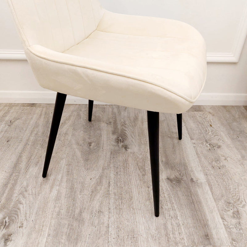 Dido Dining Chairs in Cream x 4