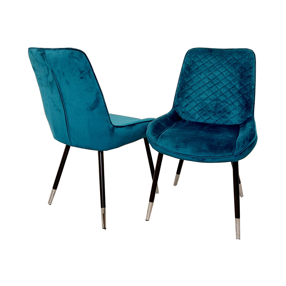 Luna Dining Chairs in Navy Blue x 4