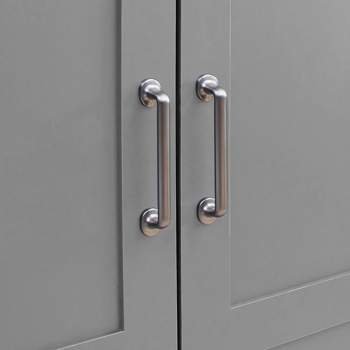 Lisbon 3 Door Wardrobe In Grey