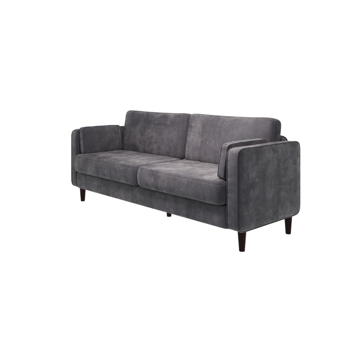 Urbanest 2 Seater Cushion Back Dark Grey And Light Grey