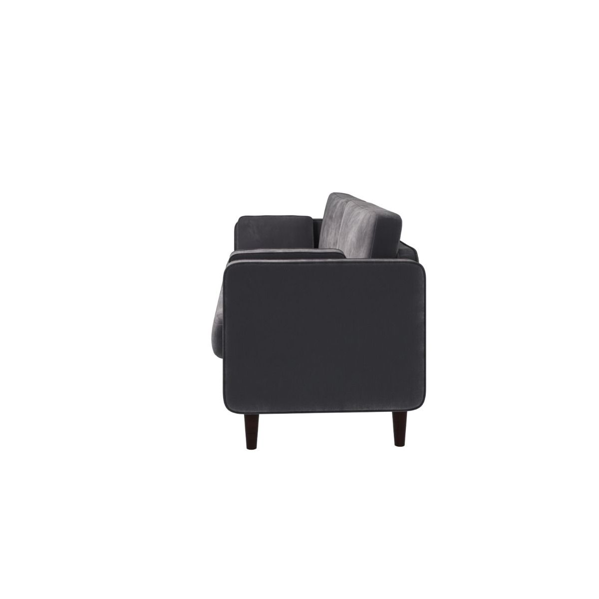 Urbanest 2 Seater Cushion Back Dark Grey And Light Grey