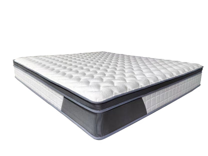 Aluxo Oasis 2000 Pocket Memory Pillow Top Mattress in a box