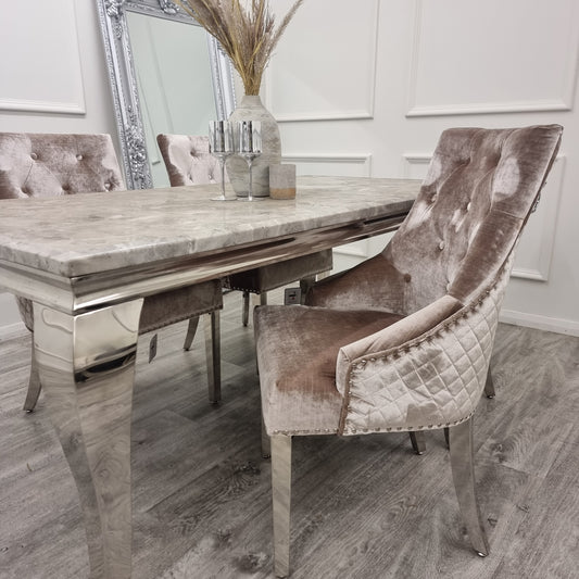 Bentley Chrome Dining Chair
