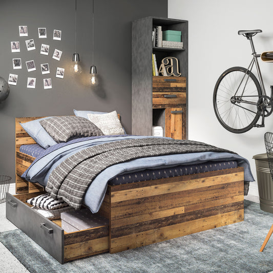 Brooklyn Single Bed  in Walnut
