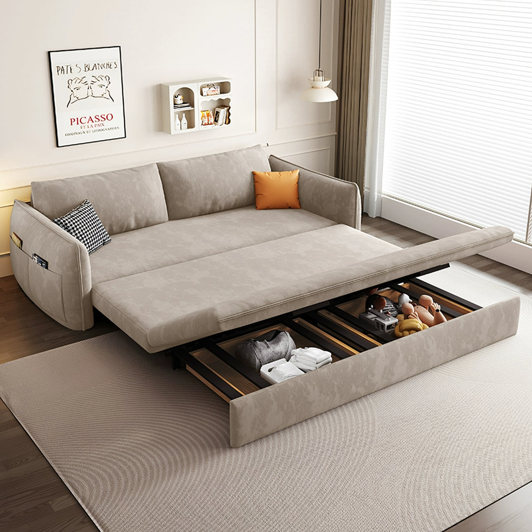 Fernandez Three Seater Sofa Bed With Storage