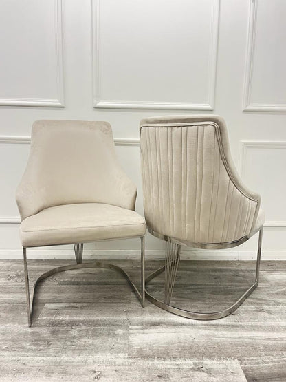 Chelmsford Velvet Dining Chair ( Get Discount  Buy 2 Or More )
