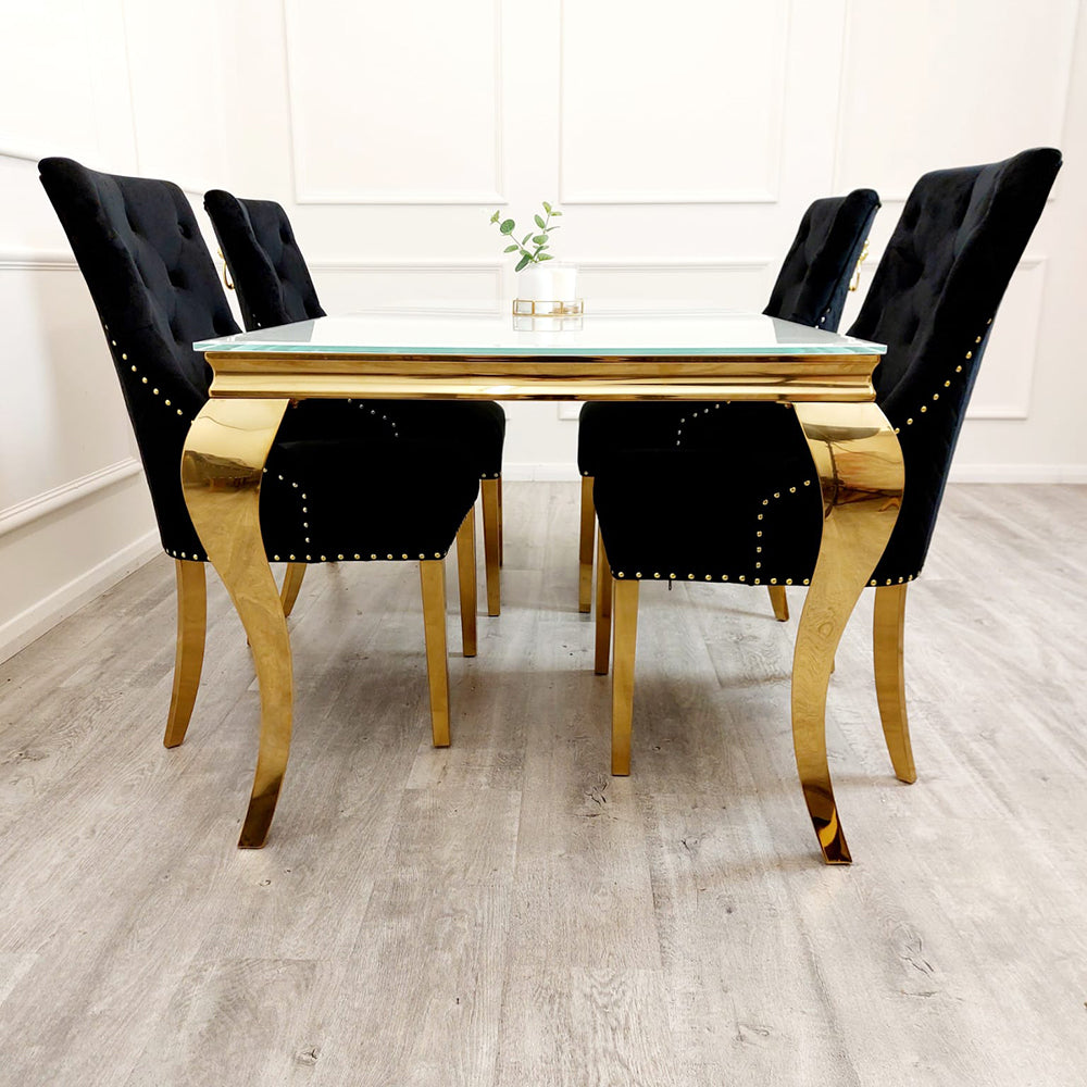 Bentley Gold Dining Chair
