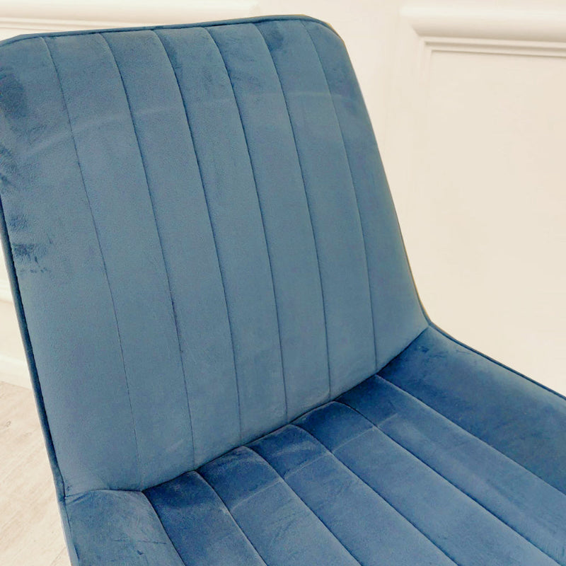 Dido Dining Chairs in Navy Blue x 4