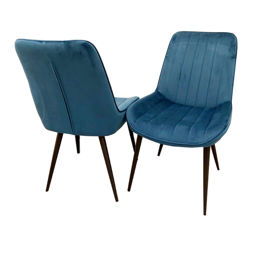 Dido Dining Chairs in Navy Blue x 4