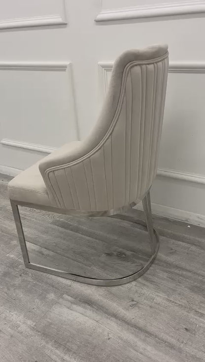 Chelmsford Velvet Dining Chair ( Get Discount  Buy 2 Or More )