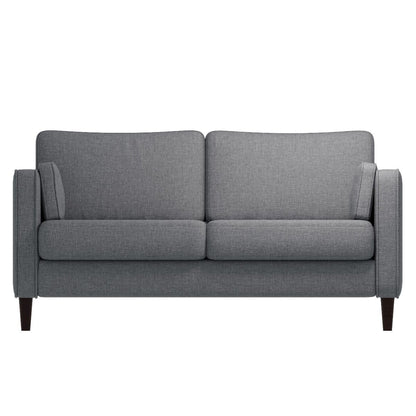 Urbanest 2 Seater Cushion Back Dark Grey And Light Grey